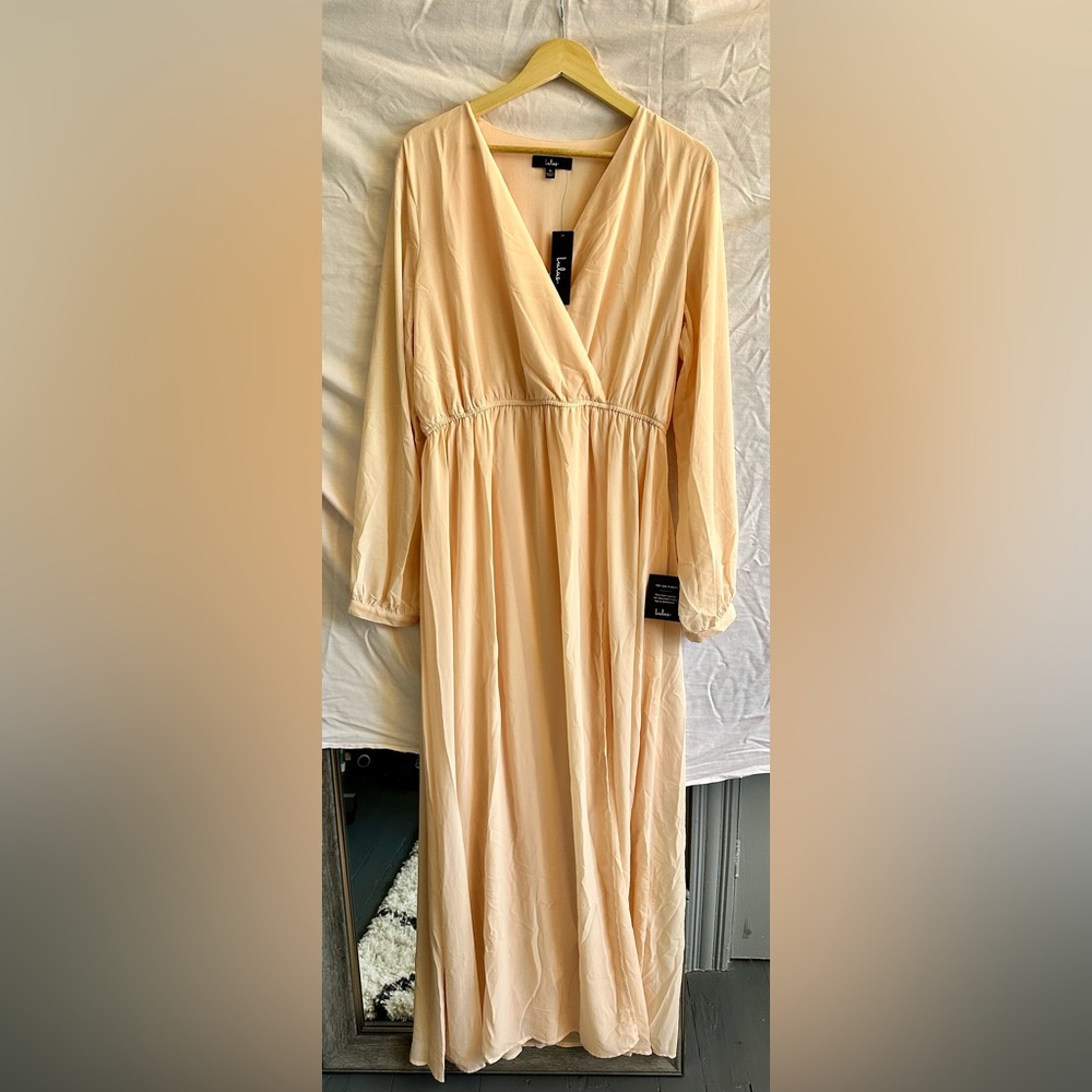 Lulu’s Blush Pink Maxi Dress Women’s Size XL